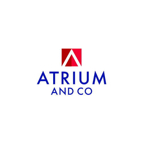 AtriumAndCo.com logo, a brandable .com business name for sale