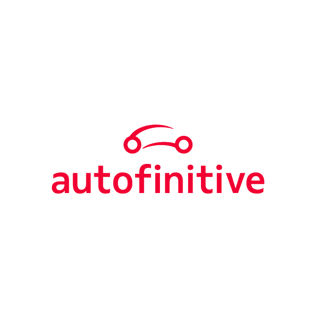 Autofinitive.com logo, a brandable .com business name for sale