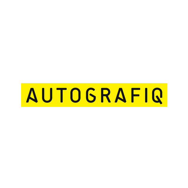 Autografiq.com logo, a brandable .com business name for sale
