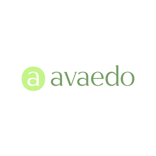 Avaedo.com logo, a brandable .com business name for sale