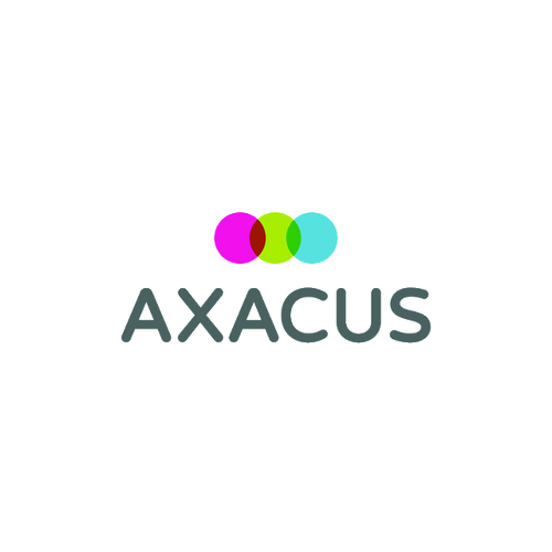 Axacus.com logo, a brandable .com business name for sale