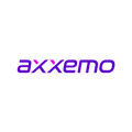 Axxemo.com logo, a brandable .com business name for sale