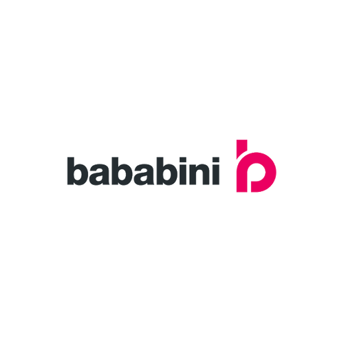 Bababini.com logo, a brandable .com business name for sale