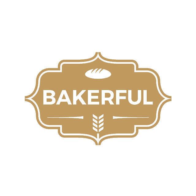 Bakerful.com logo, a brandable .com business name for sale
