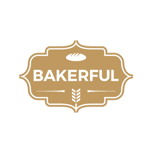 Bakerful.com logo, a brandable .com business name for sale