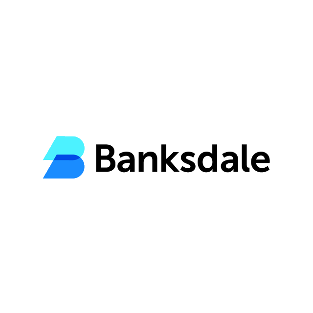 Banksdale.com logo, a brandable .com business name for sale