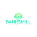 Banksmill.com logo, a brandable .com business name for sale
