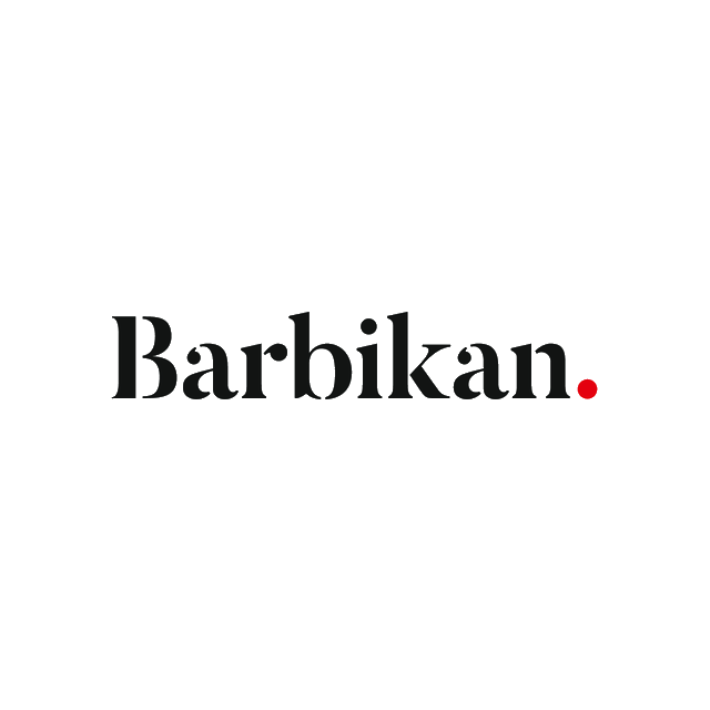 Barbikan.com logo, a brandable .com business name for sale