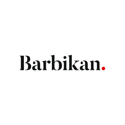 Barbikan.com logo, a brandable .com business name for sale