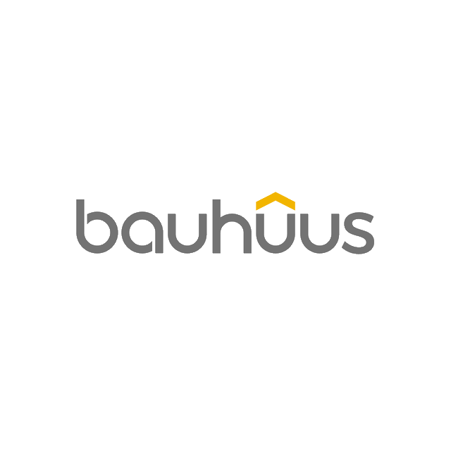 Bauhuus.com logo, a brandable .com business name for sale