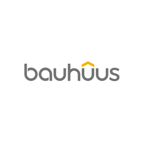 Bauhuus.com logo, a brandable .com business name for sale