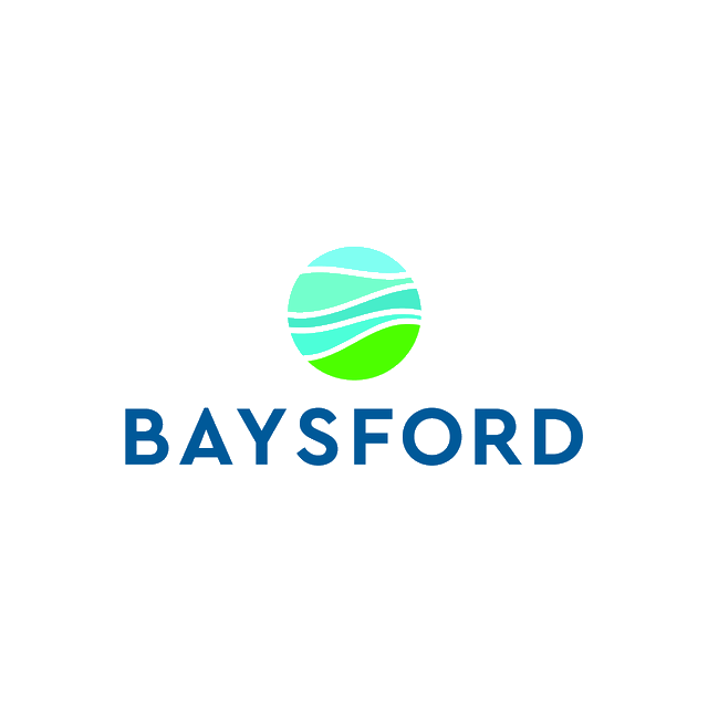 Baysford.com logo, a brandable .com business name for sale