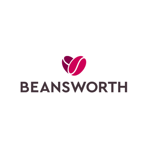 Beansworth.com logo, a brandable .com business name for sale