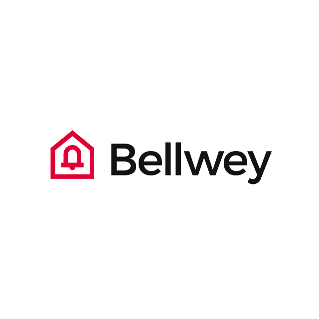 Bellwey.com logo, a brandable .com business name for sale
