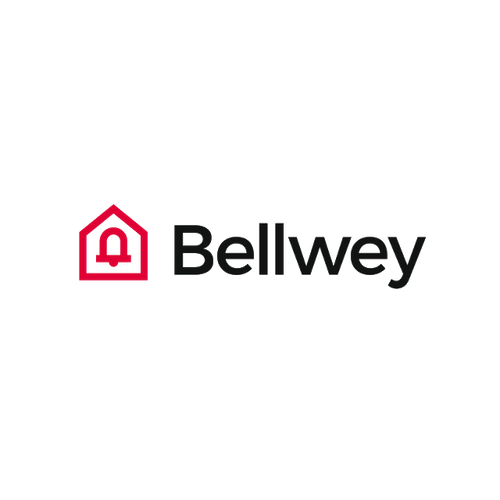 Bellwey.com logo, a brandable .com business name for sale