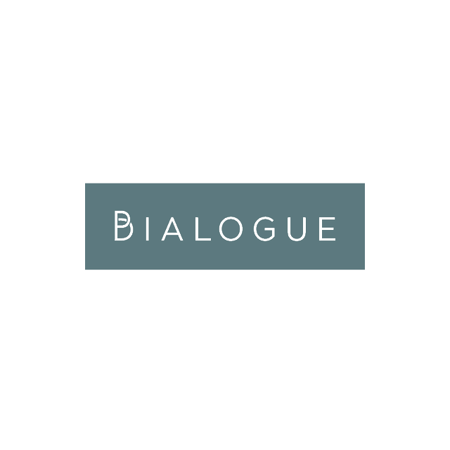 Bialogue.com logo, a brandable .com business name for sale