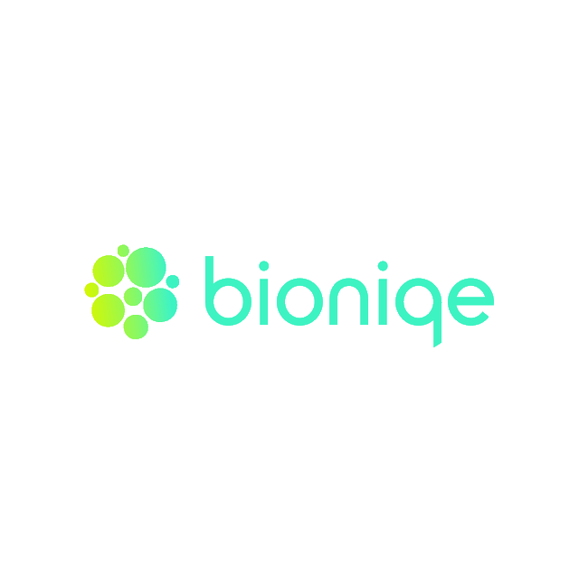 Bioniqe.com logo, a brandable .com business name for sale