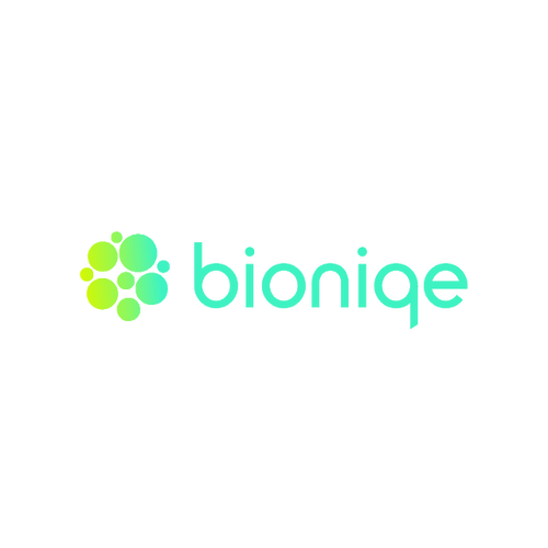 Bioniqe.com logo, a brandable .com business name for sale