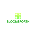 Bloomsforth.com logo, a brandable .com business name for sale