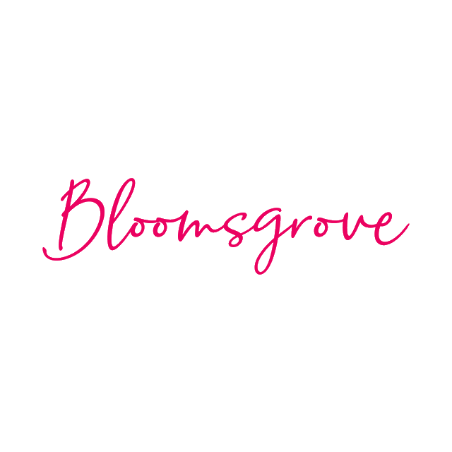 Bloomsgrove.com logo, a brandable .com business name for sale