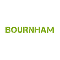 Bournham.com logo, a brandable .com business name for sale