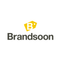 Brandsoon.com logo, a brandable .com business name for sale