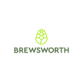 Brewsworth.com logo, a brandable .com business name for sale