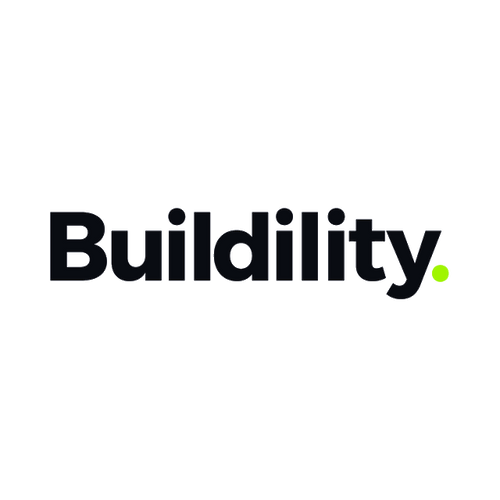 Buildility.com logo, a brandable .com business name for sale