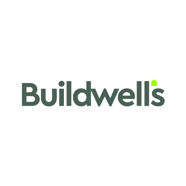 Buildwells.com logo, a brandable .com business name for sale