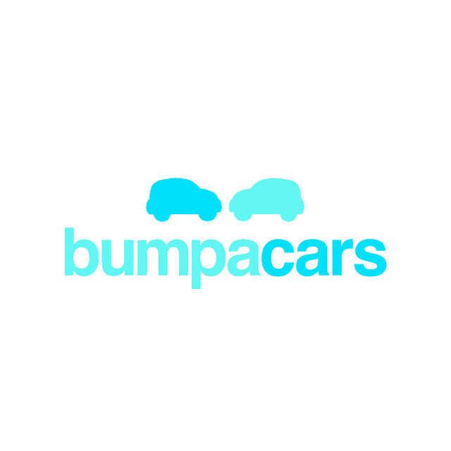 Bumpacars.com logo, a brandable .com business name for sale