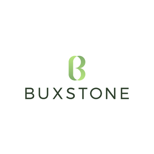 Buxstone.com logo, a brandable .com business name for sale