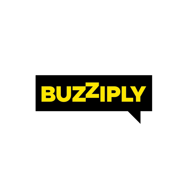 Buzziply.com logo, a brandable .com business name for sale