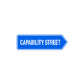 CapabilityStreet.com logo, a brandable .com business name for sale