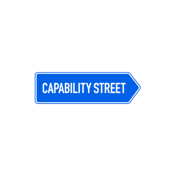 CapabilityStreet.com logo, a brandable .com business name for sale