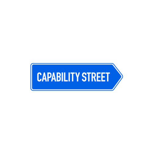 CapabilityStreet.com logo, a brandable .com business name for sale