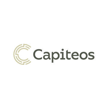 Capiteos.com logo, a brandable .com business name for sale