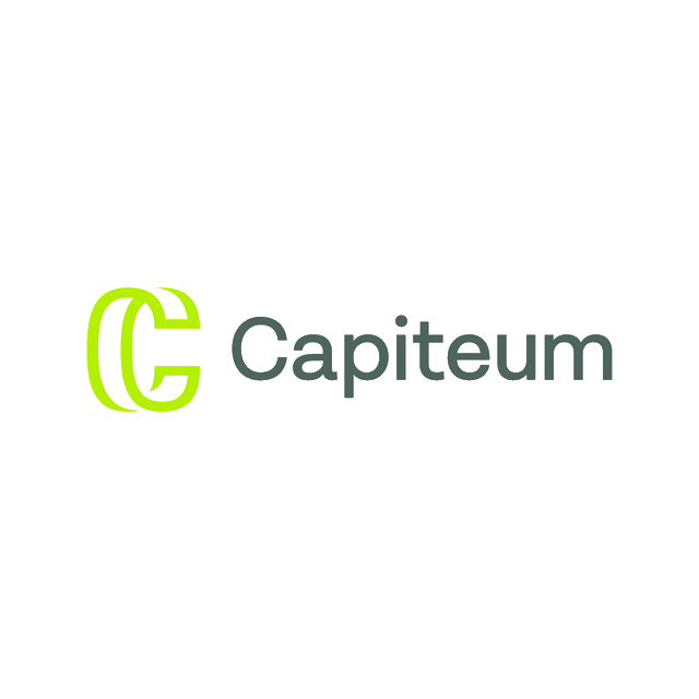 Capiteum.com logo, a brandable .com business name for sale