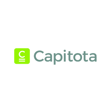 Capitota.com logo, a brandable .com business name for sale