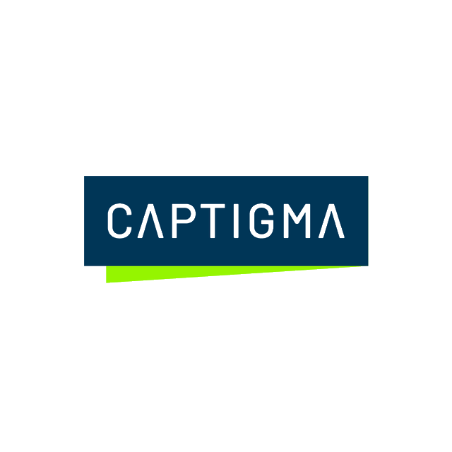 Captigma.com logo, a brandable .com business name for sale