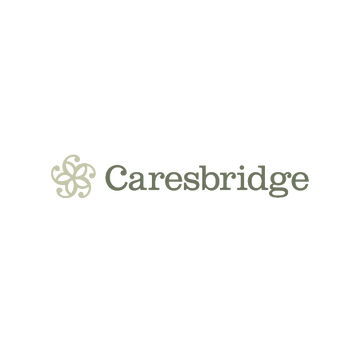 Caresbridge.com logo, a brandable .com business name for sale