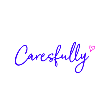 Caresfully.com logo, a brandable .com business name for sale