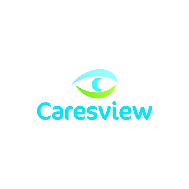 Caresview.com logo, a brandable .com business name for sale