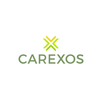 Carexos.com logo, a brandable .com business name for sale