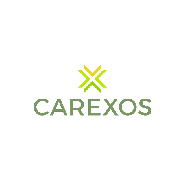 Carexos.com logo, a brandable .com business name for sale