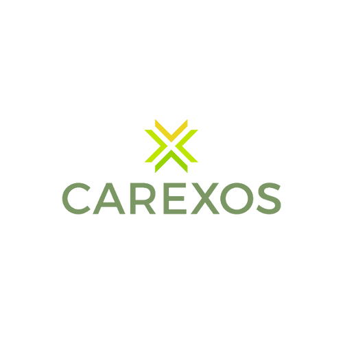 Carexos.com logo, a brandable .com business name for sale