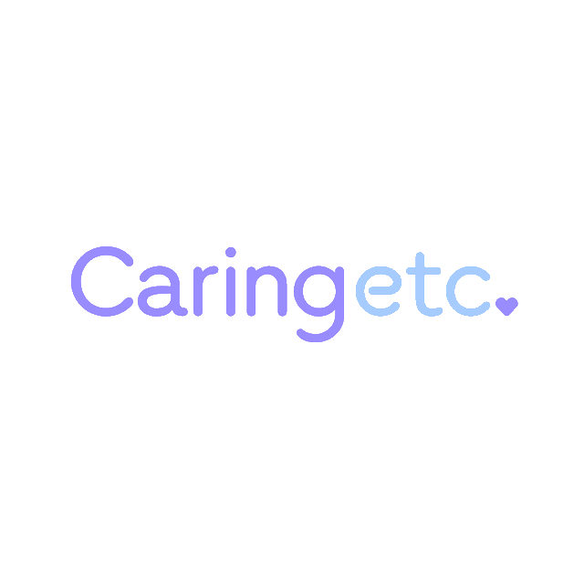 CaringEtc.com logo, a brandable .com business name for sale