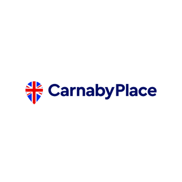 CarnabyPlace.com logo, a brandable .com business name for sale