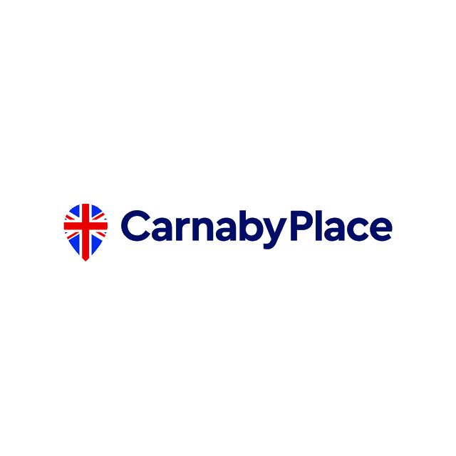 CarnabyPlace.com logo, a brandable .com business name for sale