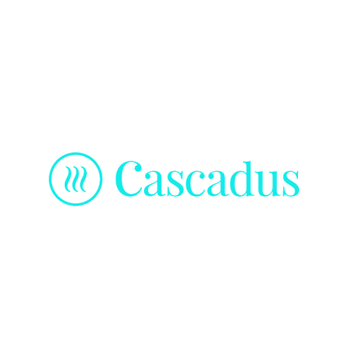 Cascadus.com logo, a brandable .com business name for sale