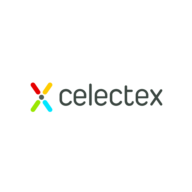 Celectex.com logo, a brandable .com business name for sale